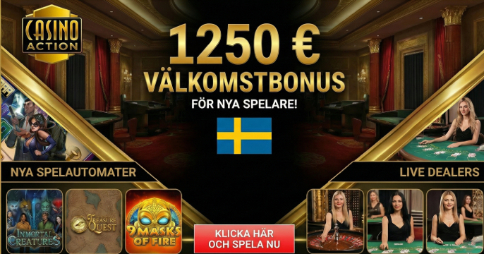 CasinoAction i Sverige