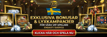 CasinoAction bonusar för svenska spelare
